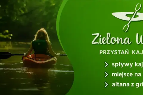 Spływy kajakowe Tanew Zielona Wyspa Zagać - idealne trasy dla każdego