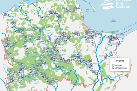 Gdzie na kajaki pomorskie: najpiękniejsze trasy i wynajem kajaków