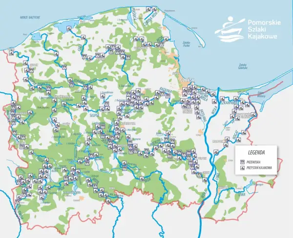 Gdzie na kajaki pomorskie: najpiękniejsze trasy i wynajem kajaków